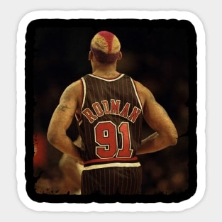 Rodman New Hairstyle Sticker